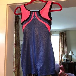 Danskin freestyle girls dance/gymnastics leotard